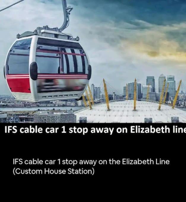 Snuggle Inn - Riverside Apartments - Views Over Looking London River Thames, Close To O2 Arena, London Excel, London City Airport, Thames Clipper- River Boat Service, Woolwich Ferry, Onsite Parking, Twin Room Option Available 外观 照片