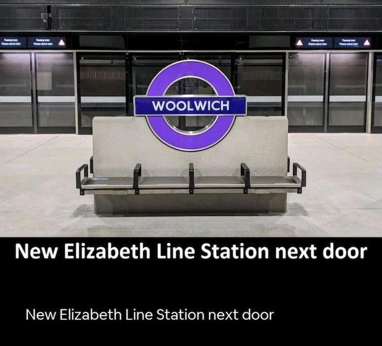 Snuggle Inn - Riverside Apartments - Views Over Looking London River Thames, Close To O2 Arena, London Excel, London City Airport, Thames Clipper- River Boat Service, Woolwich Ferry, Onsite Parking, Twin Room Option Available 外观 照片