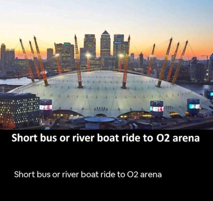 Snuggle Inn - Riverside Apartments - Views Over Looking London River Thames, Close To O2 Arena, London Excel, London City Airport, Thames Clipper- River Boat Service, Woolwich Ferry, Onsite Parking, Twin Room Option Available 外观 照片